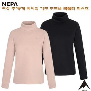 [네파][티셔츠 목폴라](7J85453) 여성 가을겨울 폴라텍 기모 모크넥 티셔츠