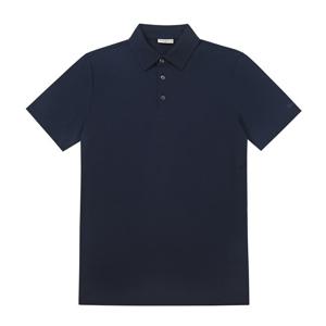 [페라로밀라노] (정가129000) 아이스코튼 카라 반팔 티셔츠 네이비 (AM0DKS20949)