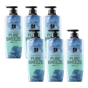 엘라스틴 퍼퓸 퓨어 브리즈 샴푸 600ml 6개