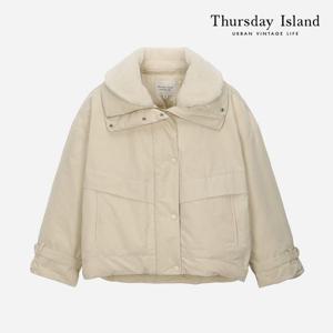 [써스데이아일랜드]덤블 카라 다운 점퍼(T228MDJ238W)