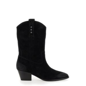 아쉬 여성 블랙 웨스턴 부츠 HOOPER02_BABYSOFTBLACK