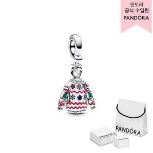 [판도라(주얼리)][백화점 보증서 제공] 크리스마스 스웨터 댕글 참 793596C01