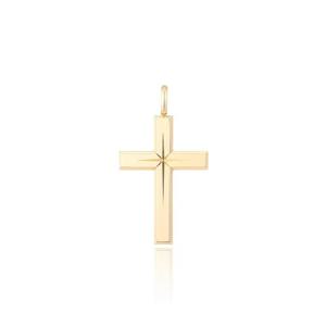 [GB] 스타 컷팅 십자가 14K GOLD 펜던트 LPP24023G