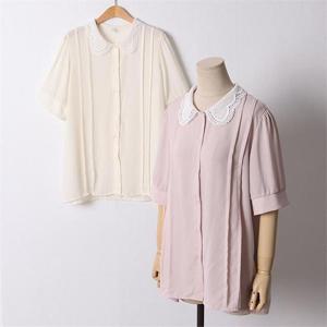 빅사이즈 106 허밍레이스넥블라우스 DLTD546