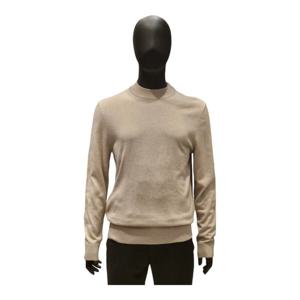 [킨록]킨록 24FW 다크베이지 캐시미어 혼방 기본 반폴라니트 JCIY17