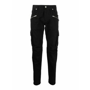 [BALMAIN] 라프리마 남성 캐주얼 테이퍼드 카고 팬츠 AH0MH016CD960PA 블랙 /8