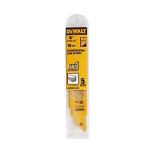 디월트 컷소날 금속 철재용 컷쏘날 DWAR6118 5PCS