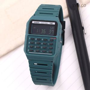 카시오 CA-53WB-3B Casio Mini 레트로 빈티지 카키 계산기 남자