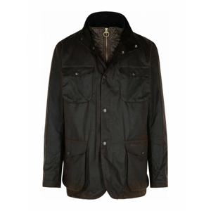 [BARBOUR] 라프리마 남성 캐주얼 자켓 더블 왁스드 코튼 MWX0700RU71 블랙 /8