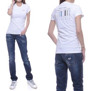 [오프화이트] 20SS 여성 팔레트 반팔티 (OWAA040S20JER001_0184_20S)