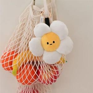 데이지 꽃 인형 키링 열쇠고리 백참