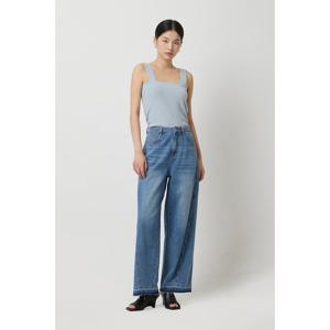 [시슬리]사선 와이드 데님 팬츠SADP80531