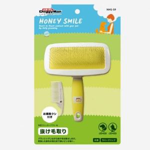 강아지 고양이 도기맨 슬리커 브러쉬 M