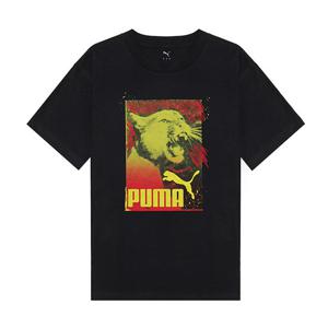 [푸마]푸마 PUMA 그래픽 포토프린트 남성 반팔티 블랙 684836-01