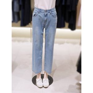[숲]스판 인밴딩 일자청바지 SB4DP31C