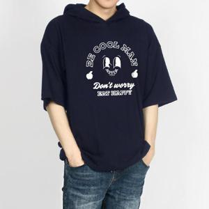 [모로엠] 남성 반팔후드 워리 반바지 빅사이즈 반팔후드티 DMS-SET-Q4285025
