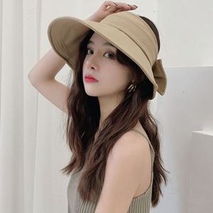 은창)캐쥬얼 면 돌돌이 모자 선캡 왕골 썬캡 밀집