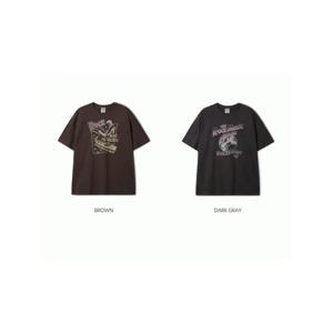 [후아유] 공용 락 뮤직 프린팅 반팔티 / Rock Music T-shirt WHRPF3792U