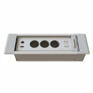 BIS 빌트인 가구 매입 슬라이드 콘센트 BID-2203MS 부품