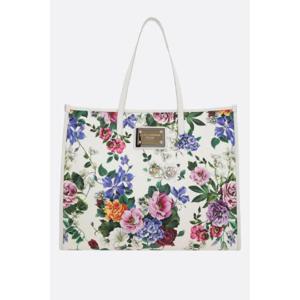 DOLCE  GABBANA 플로럴 프린트 캔버스 대형 쇼핑백 BB2274AI354HA5KT
