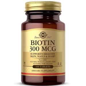 솔가 비오틴 300 mcg 100 타블렛