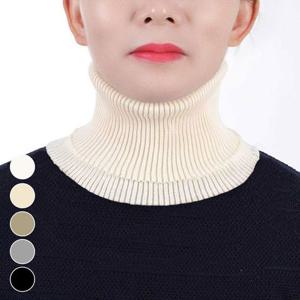 [에이치플러스몰]얇은 니트 페이크 목폴라 ELS-106
