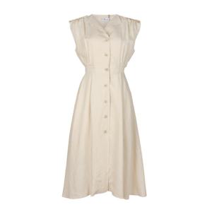 [파슨스] Linen Sleeveless Pintuck Dress [PW2R6OP04]