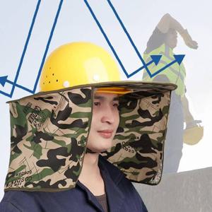 여름 안전모 썬캡 햇빛가리개 그늘막 목그늘 차양