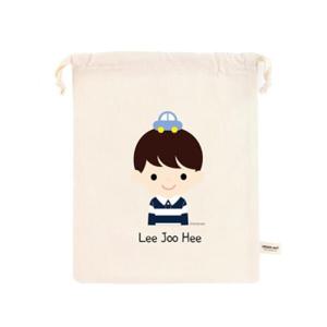아트박스/디자인아지트 [주문제작]스트링파우치아이들남아블루