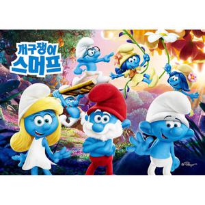아트박스/퍼즐사랑 80조각 판퍼즐 - 개구쟁이 스머프 비밀의 숲