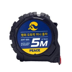 아트박스/문구앤토이스 [피스코리아] 평화 오토락 미니 줄자 5M