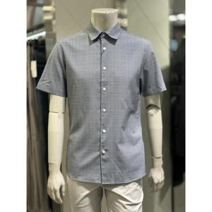 BASSO 세이브존01 도트 체크 쿨 스트레츠 스판 셔츠 BSZ2TT53A