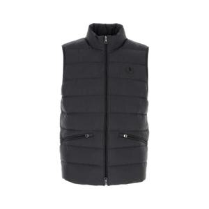 Moncler Lechtal 로고 패치 다운 베스트 1A00139549SK 999 TP934520427
