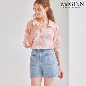 박스 포켓 4부 데님 팬츠_MI5M1PT7400