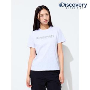 디스커버리 (DWRS72053_MGL) 프레시벤트 여성 로건 반팔티셔츠 DXNW