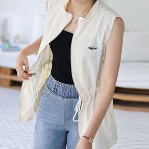 [아이우먼] 트레일반하이넥롱조끼 SMU851M507 빅사이즈