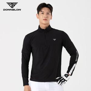 다운블로우_DBFWLB-4100M_골프웨어일체형기모티셔츠 남성상의 남자상의 남성티셔츠 골프 점퍼 기모 기모골프 골프기모 레이어드 여자골프