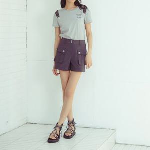[에고이스트][CAPSULE LINE] 아웃포켓 스티치 숏 팬츠 (ER2WQ660)