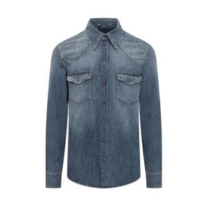 돌체앤가바나 데님 셔츠 G5KI3DG8HH5 S9001 DENIM VAR ABBINATA