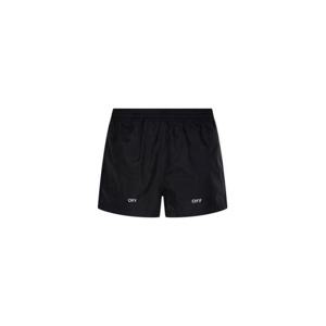 오프화이트 스윔팬츠 OMFD011C99 FAB001 1001 BLACK WHITE