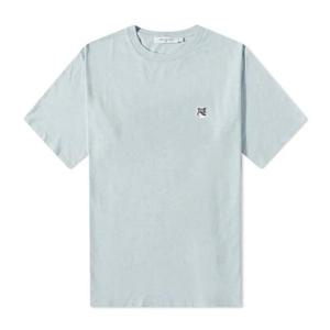 메종키츠네 그레이 폭스 헤드 반팔 티셔츠 GM00118KJ0008 H429
