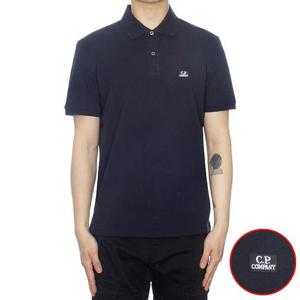 CP컴퍼니 25SS 로고 PK 카라 티셔츠 18CMPL065A 005263W 888