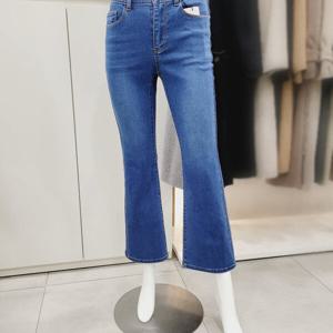 [비지트인뉴욕]부츠컷데님숏기장 팬츠  VA3DP10_US