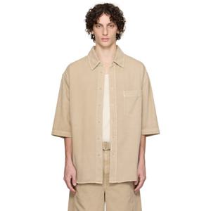 르메르 토프 S/S 데님 셔츠 SH1174 LD1044 251646M192003