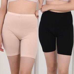 (린다)무지 모달 실크감촉 5부 속바지