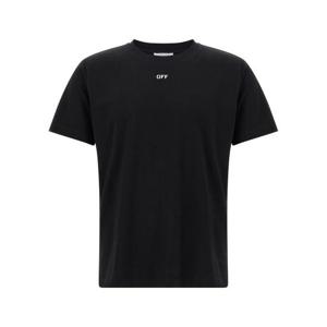 오프화이트 반팔 티셔츠 OMAA027F25JER00810011001 White Black