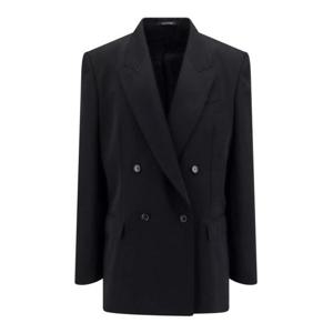 발렌시아가 수트 자켓 773331TNT391000 Black