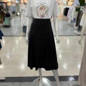 SOUP sh06 여름데일리허리잘록플레어롱스커트 AB8SR31