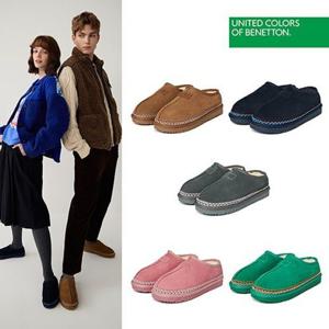 [베네통][베네통]BENETTON 천연가죽 양털 로퍼_638041