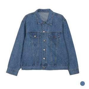 [모로엠] 남성 오버핏 청남방 데님셔츠 VC-JKA-Q017